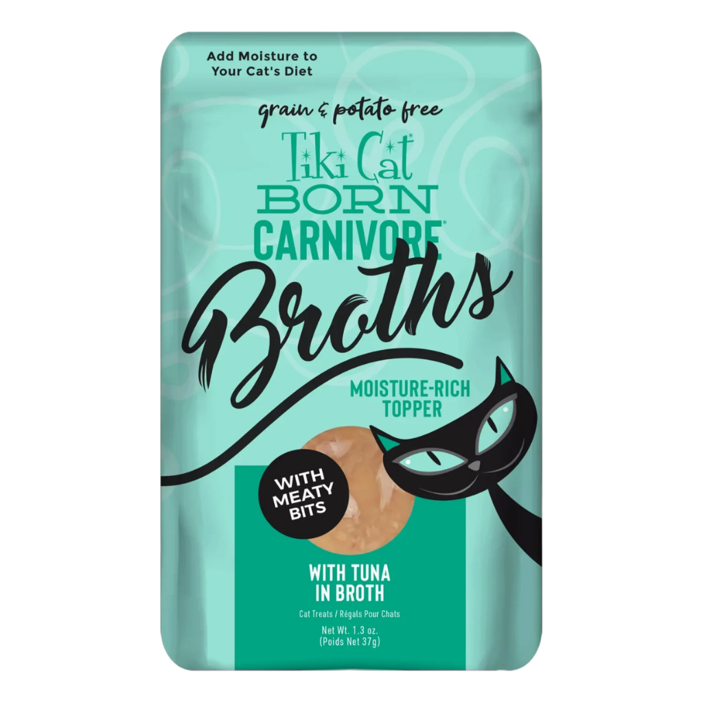 Tiki Cat Broths - Tuna in Broth Cat Pouch