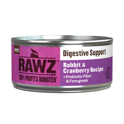 RAWZ Digestive Support Rabbit & Cranberry Cat Can