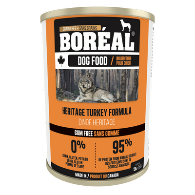 Boreal Heritage Turkey Dog Can