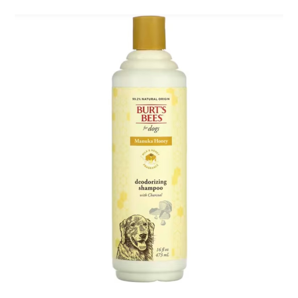 Burt’s Bees Manuka Honey Deodorizing Dog Shampoo with Charcoal