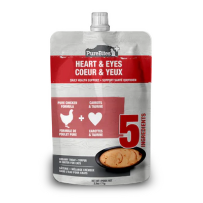 Purebites Squeezables Heart & Eyes for Cats