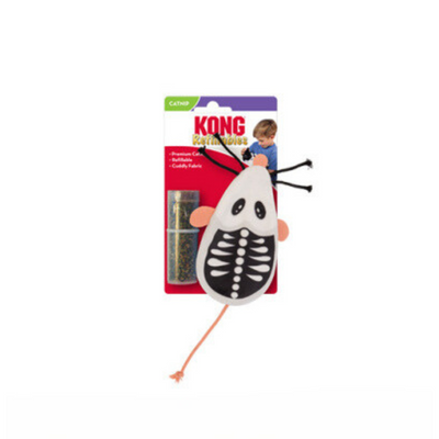 Kong HALLOWEEN Refillables Skeleton Mouse Cat Toy