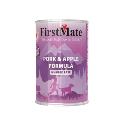 FirstMate Limited Ingredient Pork & Apple Dog Can