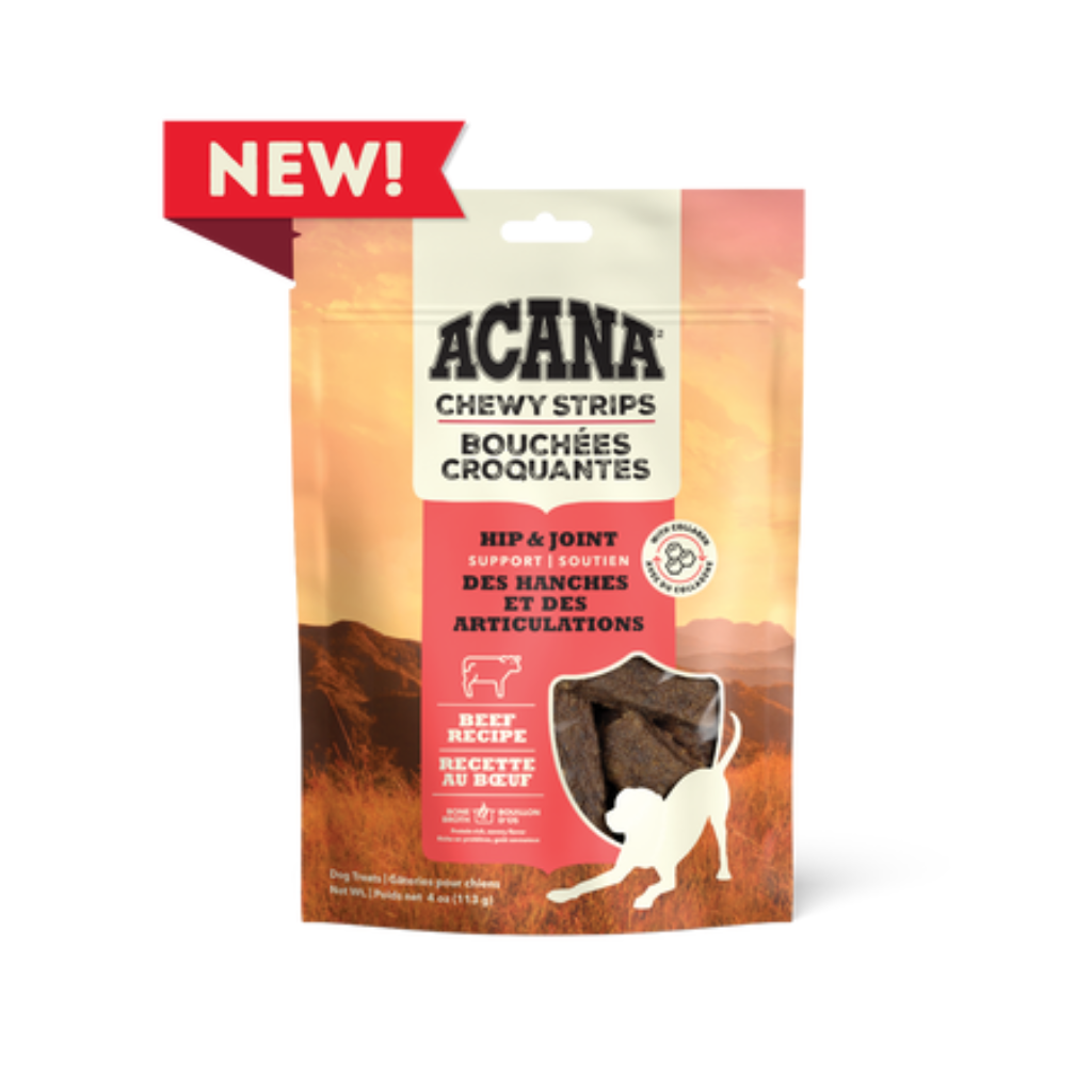 Acana Chewy Strips Beef Recipe Dog Treats