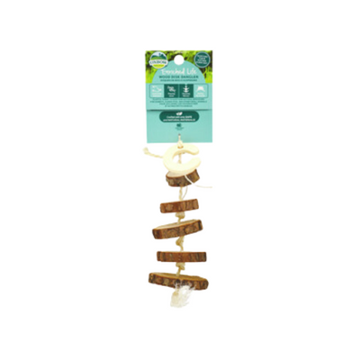 Oxbow Enriched Life Wood Disk Dangler Toy