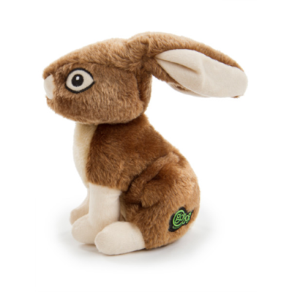 goDog Wildlife Rabbit Large Dog Toy