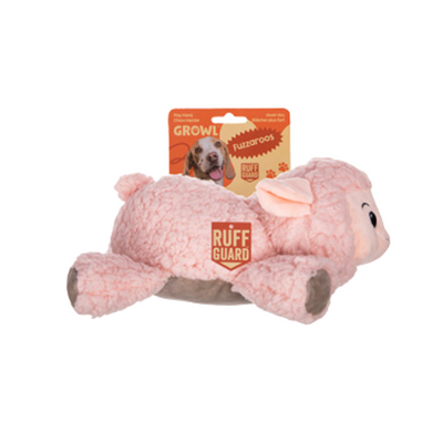 Growl Fuzzaroos Lolly the Lamb Dog Toy