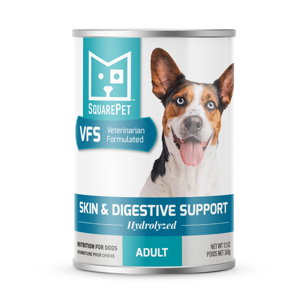 Square Pet VFS Skin & Digestive Support Dog Can