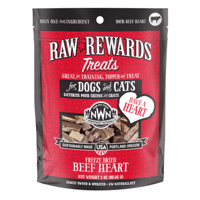 Northwest Naturals Freeze-dried Beef Heart Treats