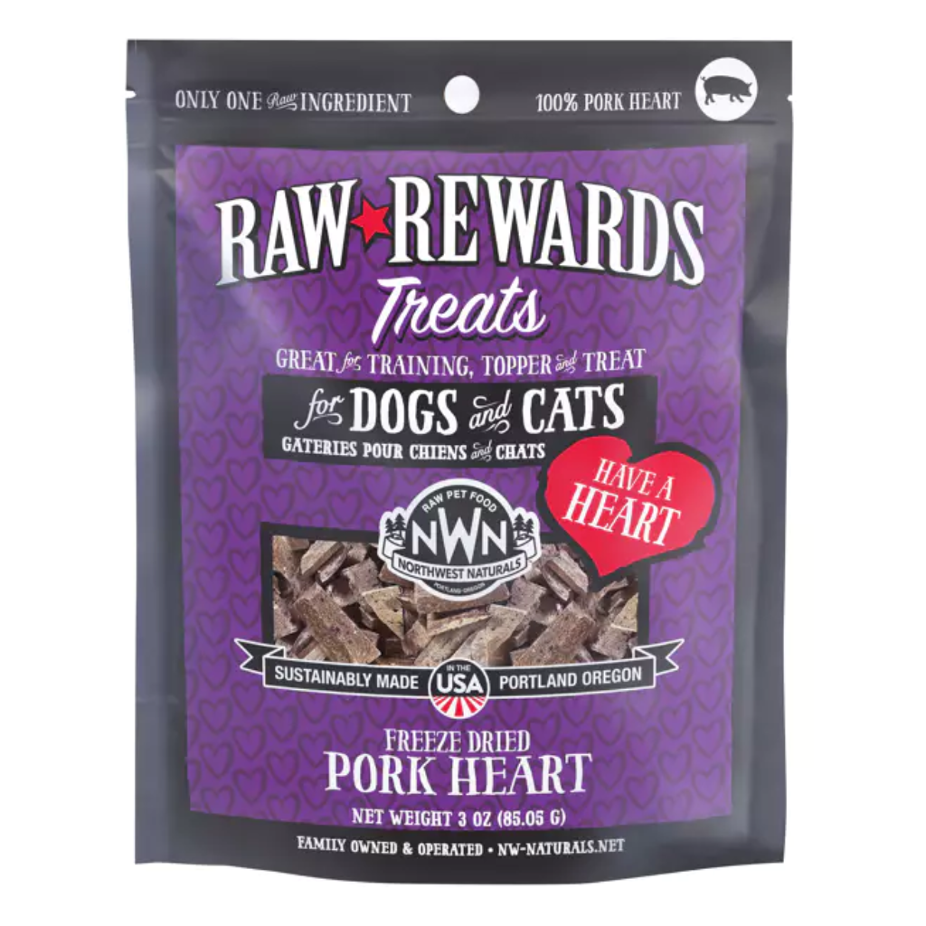 Northwest Naturals Freeze-dried Pork Heart Treats