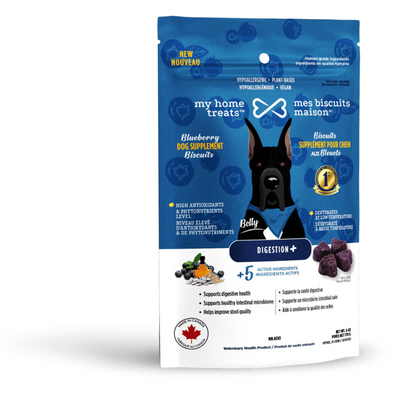 My Home Treats Blueberry Hypoallergenic Supplement for Dogs - Digestion+