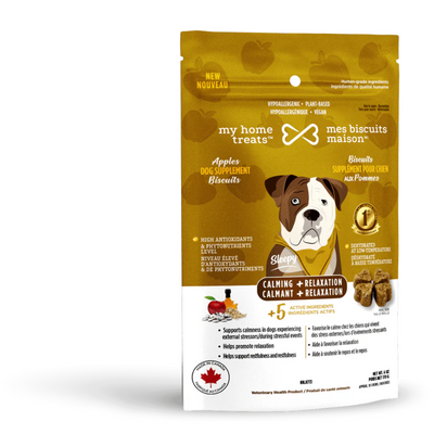 My Home Treats Apple Hypoallergenic Supplement for Dogs - Calming + Relaxation