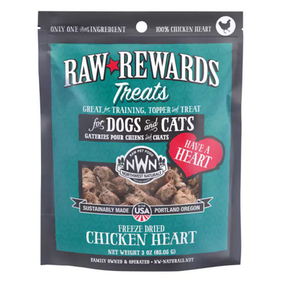 Northwest Naturals Freeze-dried Chicken Heart Treats