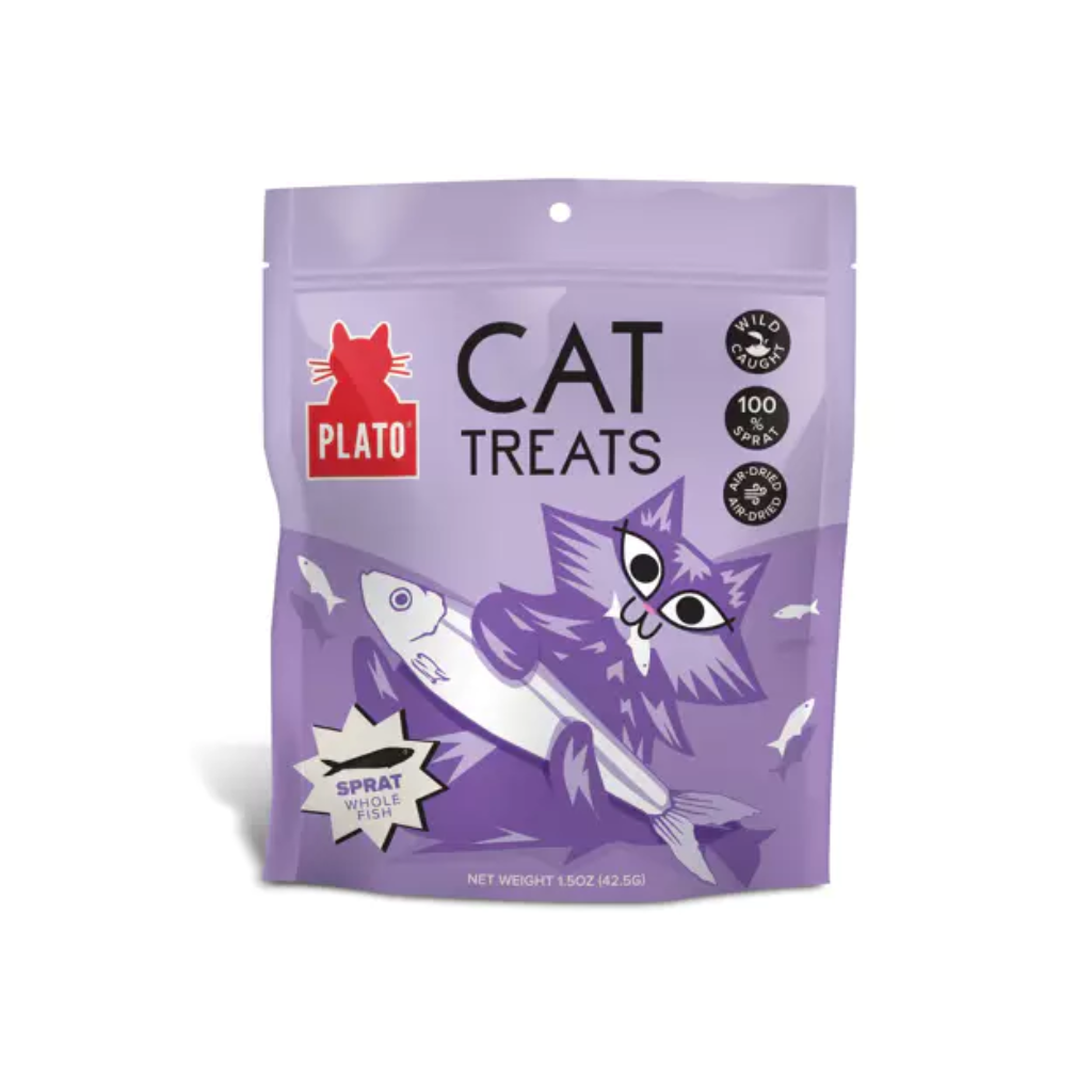 Plato Pet Treats Air-Dried Baltic Sprat Cat Treats