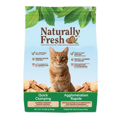 Naturally Fresh Walnut Quick Clumping Cat Litter