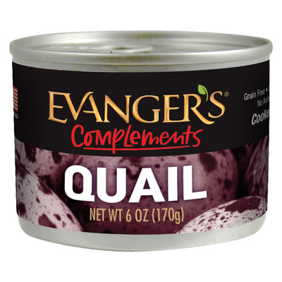 Evaner's Complements Grain Free Quail Can For Dogs & Cats