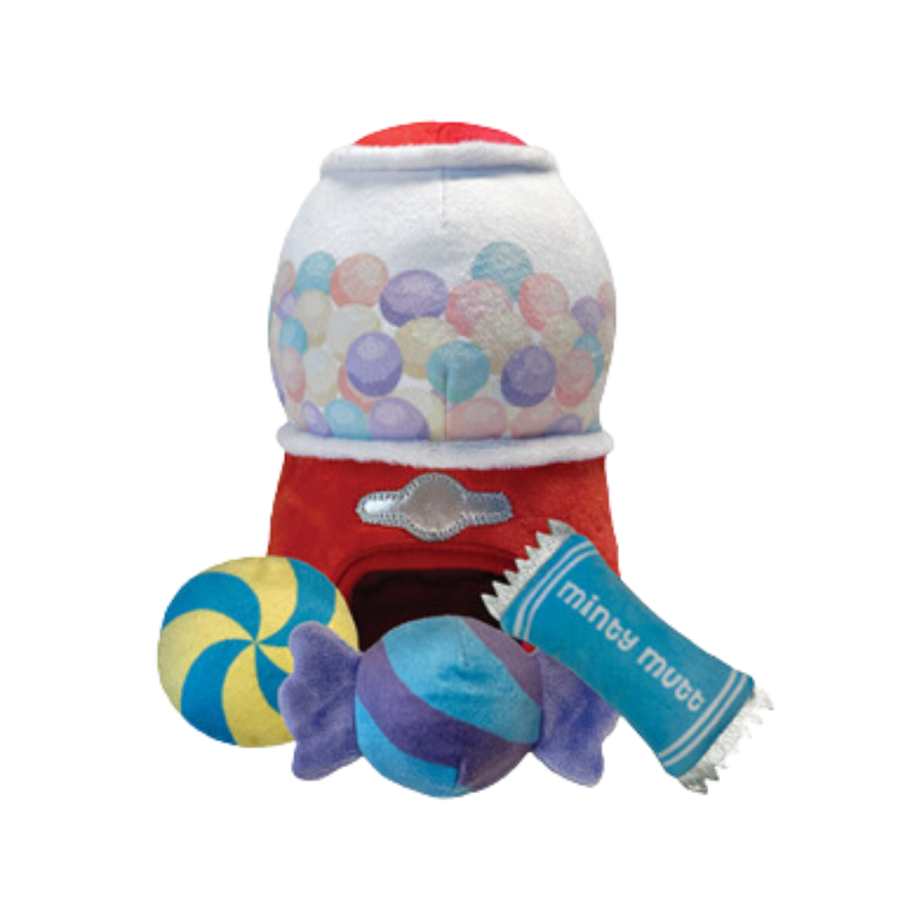 foufouBRANDS Hide 'n Seek Gumball Machine Dog Toy