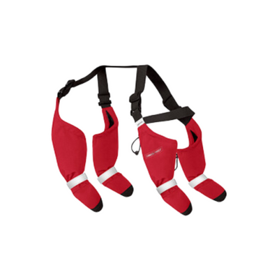 Canada Pooch Suspender Boots Regular - Red