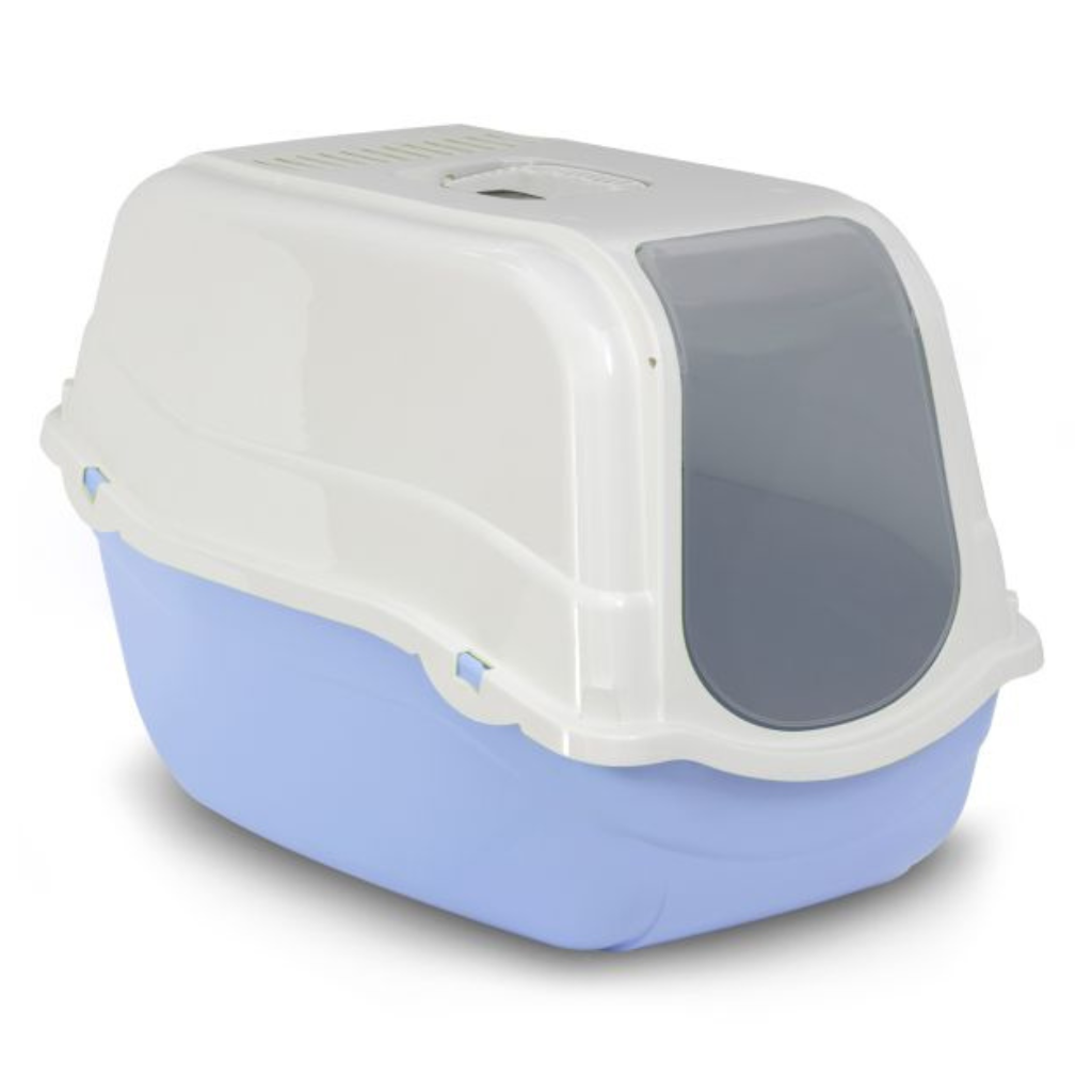 Bergamo Romeo Litter Pan with Top - Azur