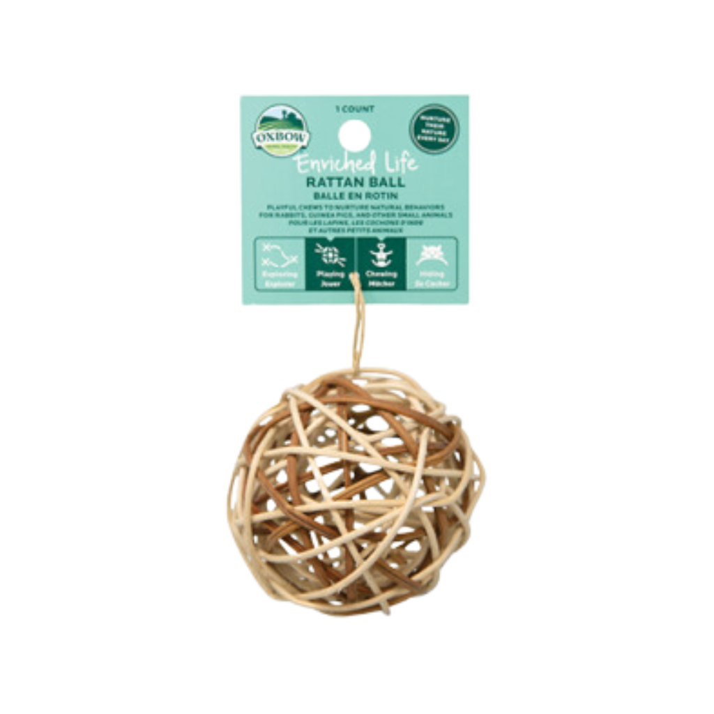 Oxbow Animal Health Enriched Life Rattan Ball