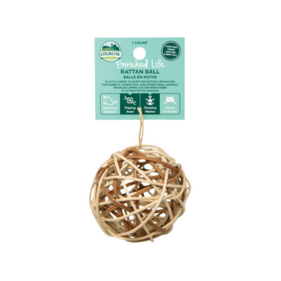 Oxbow Animal Health Enriched Life Rattan Ball