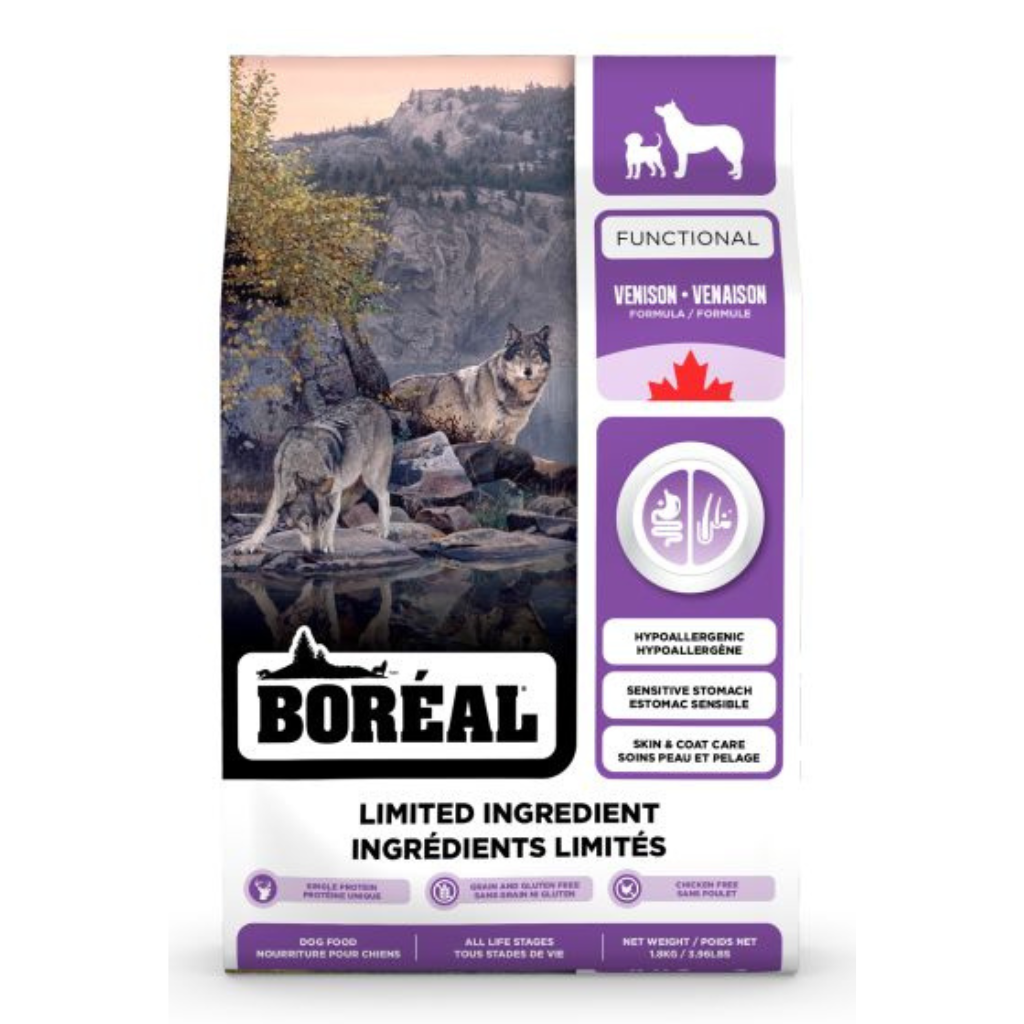 Boreal Functional Limited Ingredients All Breeds Venison Dog Food