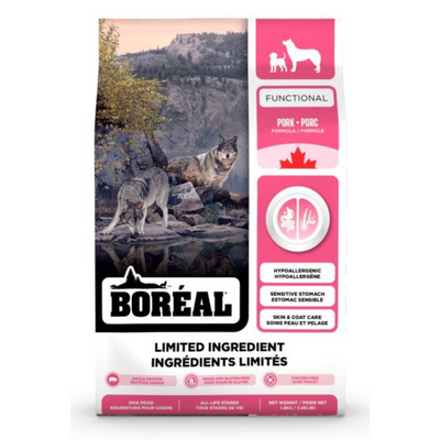 Boreal Functional Limited Ingredients All Breeds Pork Dog Food