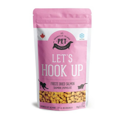 Granville Lets Hook Up Salmon Freeze Dried Treats for Dogs & Cats