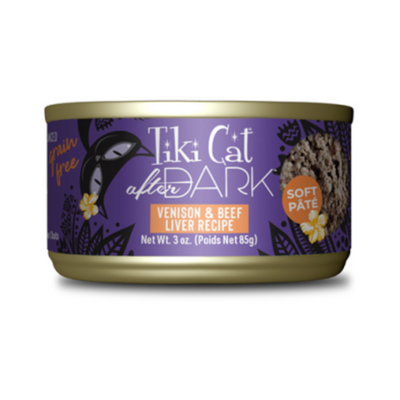Tiki Cat After Dark - Pâté Venison & Beef Liver Wet Cat Food
