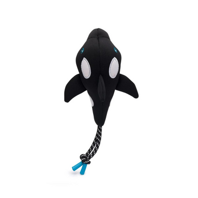 fabdog Floatie Whale Dog Toy