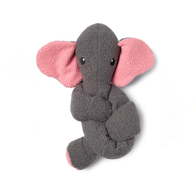 fabdog Twistie Elephant Dog Toy
