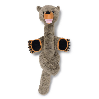 fabdog Twistie Grizzly Bear Dog Toy