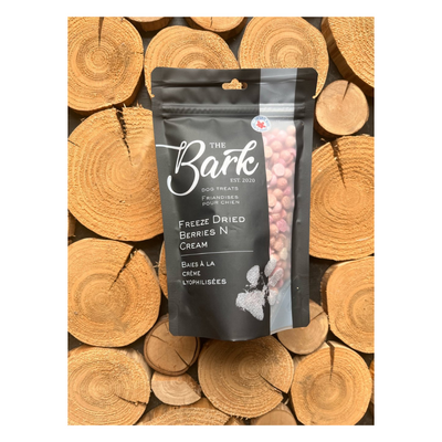 The Bark Freeze Dried Berries n Cream Dog Treats