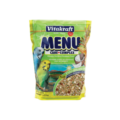 Vitakraft Menu Vitamin Fortified Parakeet Food