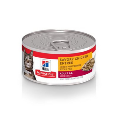 Hill's Science Diet Chicken Entrée Adult 1-6 Cat Can