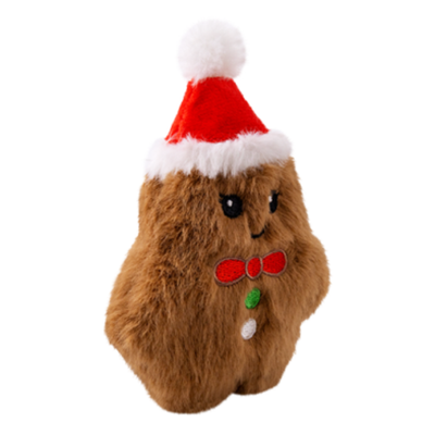 KONG HOLIDAY Snuzzles Mini Gingerbread Extra Small Dog Toy