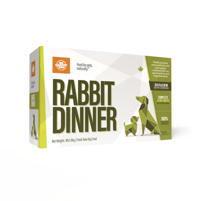 Big Country Raw Dinner - Rabbit