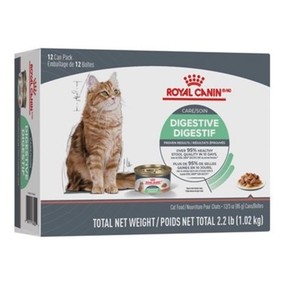 Royal Canin Digestive Care Thin Slices In Gravy Cat Cans 12 Pack