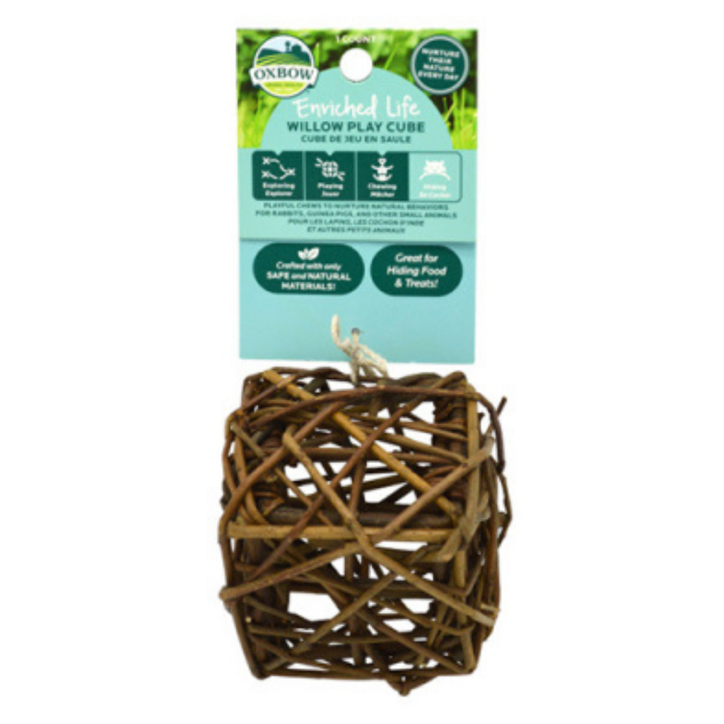 Oxbow  Enriched Life Willow Play Cube