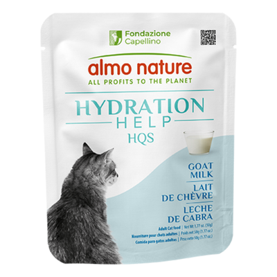 Almo Hydration Help HQS Goat Milk Cat Pouch