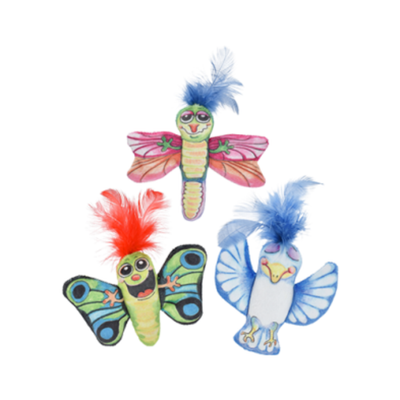 Multipet Catabis High Fliers Assorted Cat Toy
