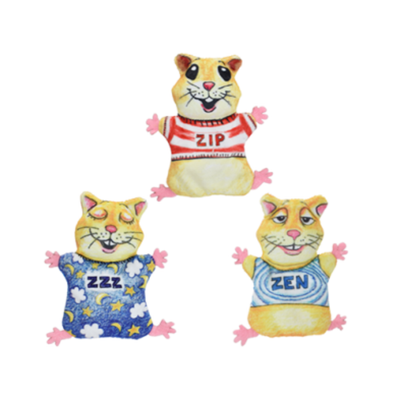 Multipet Catabis High Hammies Assorted Cat Toy