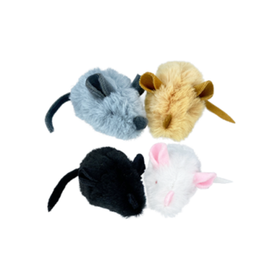 Multipet Eco Mice AssortedCat Toy (2 Pack)