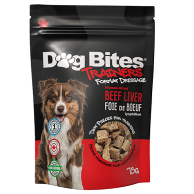 Dog Bites Freeze-Dried Beef Liver Trainers Dog Treat