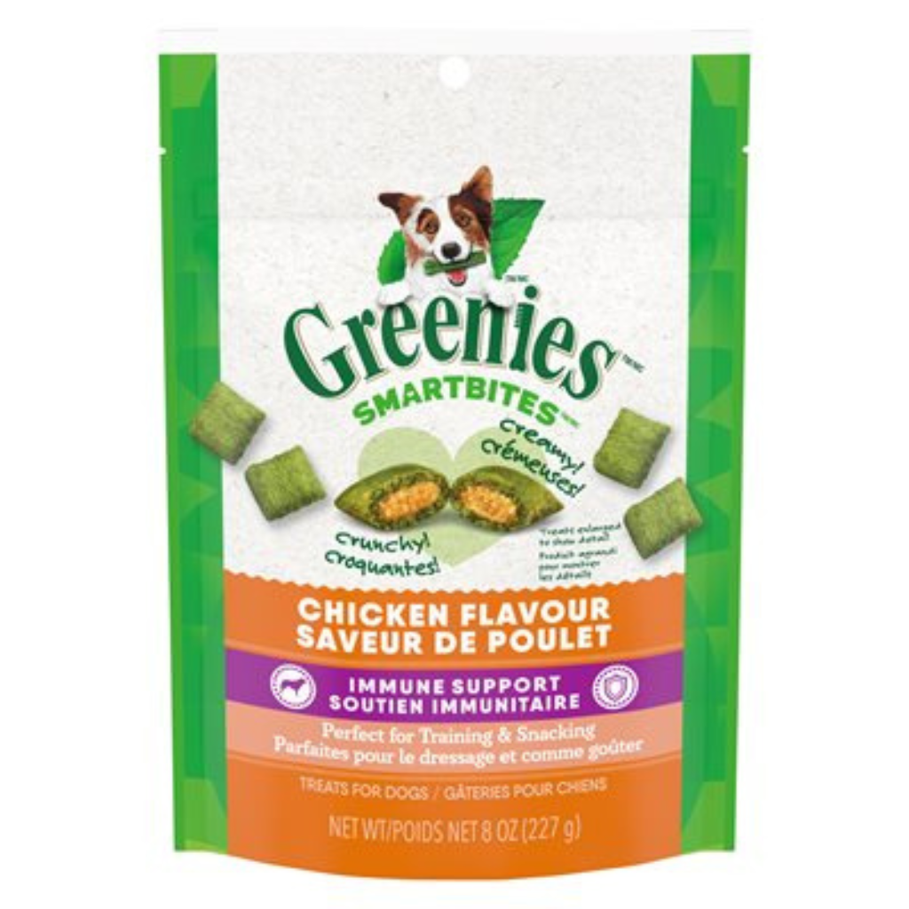 Greenies Smartbites Immune Support Chicken Dog Treats