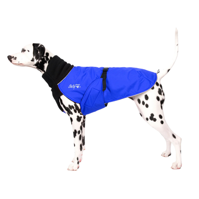 Chilly Dogs Great White North Winter Dog Coat - Royal Blue