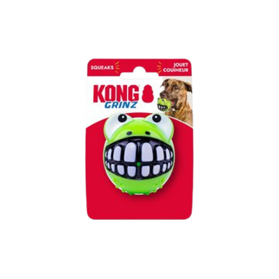 KONG Grinz Frog Medium Dog Toy