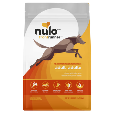 Nulo Frontrunner High-Protein Chicken, Oats & Turkey Recipe Dog Food