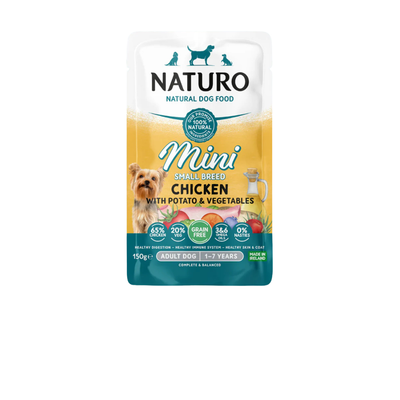 Naturo Adult Mini Grain Free Chicken Wet Dog Food