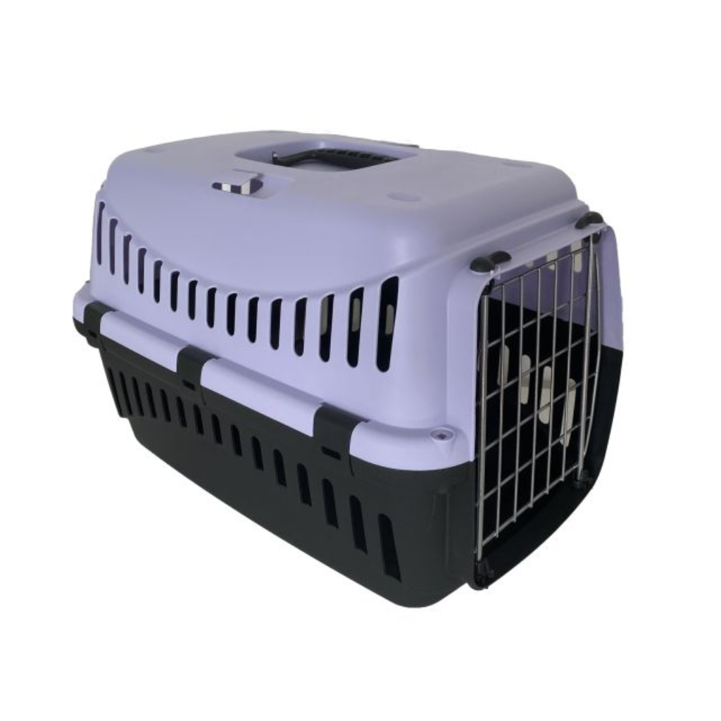 Bergamo Gipsy Eco Small Metal Door Pet Carrier - Lilac